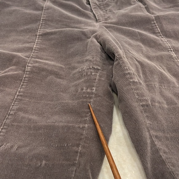 VINTAGE Y2K Banana Republic Corduroy Flare Pants | Greige | Size 14‎ - Picture 3 of 15
